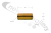 6511 Brass Fitting Connector Straight Push Fit Air Pipe 15mm OD