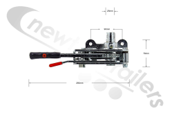 SWA050915 SDC Curtain Sider Ratchet OS Front And NS Rear