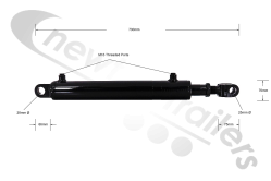 WN-250ZYL-051-04 Fliegl Aggregate Pushout Door Ram