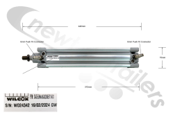 SADE0MA0630250E8Y/A01 Wilcox 50/50 Split Rear Door Air Ram 250mm Stroke