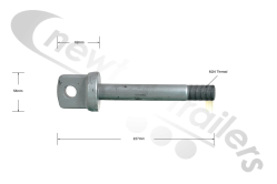 N1010 BPW Bolt M24X2X166