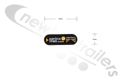 UK-10-0211-337 Aspoeck TPMS Sticker 40 x 10