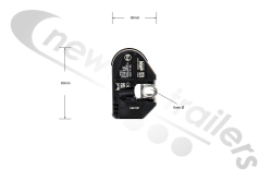 UK-75-0210-207 Aspoeck TPMS Valve Sensor (Single Wheel)