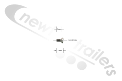 UK-14-1620-057 Aspoeck TPMS Valve Sensor Screw