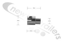 SWA0513 SDC Curtain Sider Ratchet Cam Drive Right Hand