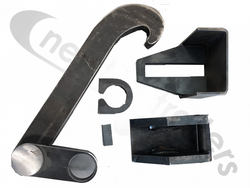 3189/3029/3028/ Luck Top Lock Rear Barn Door Kit