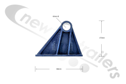 LB100CT Edbro Ram or Cylinder STAS Body Lifting Bracket L/H LB100CT CS18