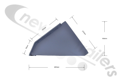 F1182 Fruehauf Front Body Guide Profile For Planker