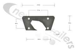 1801049 Shurco 9000 Shim Plate for Spring Assembly  Shur-co