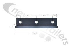 STAS135G09 Corner Profile Plate