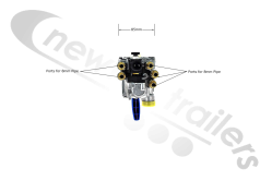 N1010222 Haldex COLAS® Raise/Lower Valve For SDC