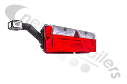 25-7020-741  Aspoeck Tail Lamp Europoint III (3) (FULL LED Version) - L/H With ASS2 - 6 Pin Connector