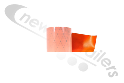 60101918 Sheet Tarpaulin Repair Tape ORANGE RAL2008