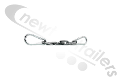 2941030 + 10MGALLC07 Newton Trailers LUCK Door Retainer Chain