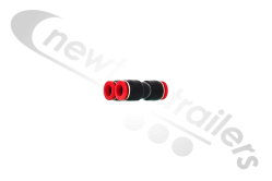 4482 Plastic Y Connector Push Fit With Plastic 8mm OD Air Fitting