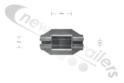 0300309  Keith Walking Floor® 24 plank / Slat Bearing 97mm (62mm)