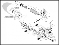 84671400 Keith Walking Floor Workhorse Ball Valve hydraulic 2404-16-16-BSP Straight Fitting.