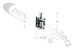 SWA05090 SDC Curtain Sider Ratchet NS Front And OS Rear