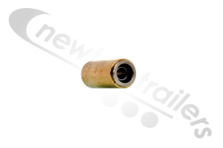 6511 Brass Fitting Connector Straight Push Fit Air Pipe 15mm OD