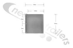 NT WSB 01 NT Warning Strobe Bracket For Titan TallBoy Net Warning System