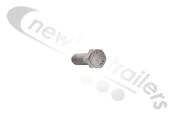 02.5030.03.11 BPW Hex Screw 60mm Long