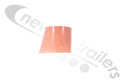 60101918 Sheet Tarpaulin Repair Tape ORANGE RAL2008