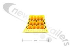 E-79990 Wheel Chock - Yellow NG53