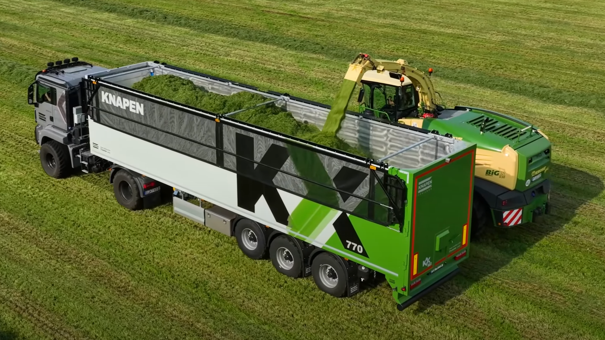 Knapen A D Plant Walking Floor Trailer Solution